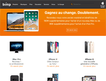 Tablet Screenshot of bimp.fr
